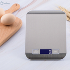 Balança ControleFit™ Inox - Alta precisão para quem leva dieta a sério