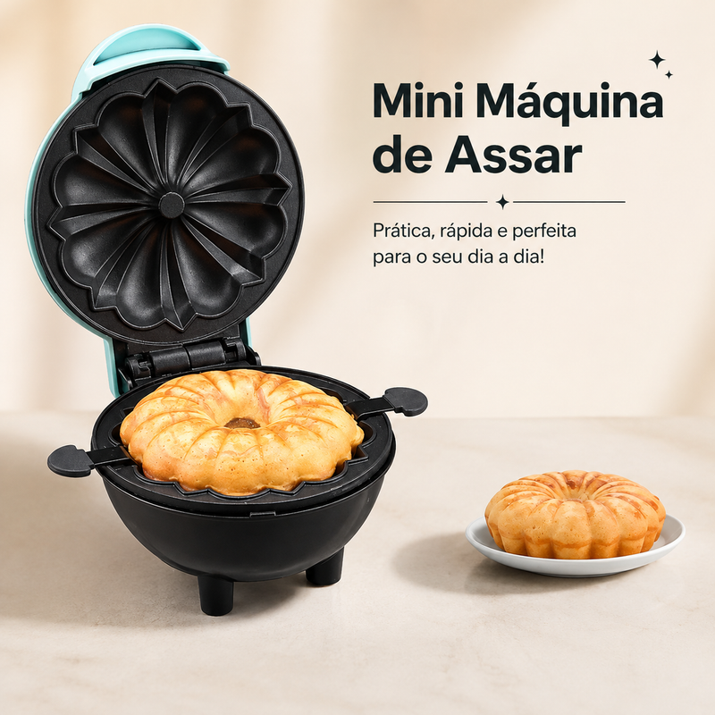 DomusCake Mini — Máquina Elétrica para Bolos - 110v - 18% OFF