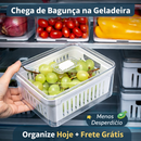 FreshBox Pro™ - Organizador 2,2 Litros de Geladeira Acrílico
