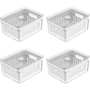 FreshBox Pro™ - Organizador 2,2 Litros de Geladeira Acrílico