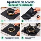 Kit 4 Protetores Reutilizáveis para Fogão – DomusClean