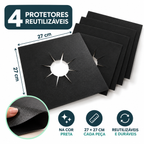 Kit 4 Protetores Reutilizáveis para Fogão – DomusClean