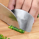 Evite Cortes ao Fatiar – Protetor de Dedos Inox com 55% OFF
