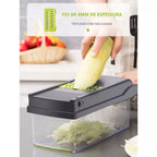 CulinareCut™️ – Cortador Multifuncional Gourmet 16 em 1 para Cozinha