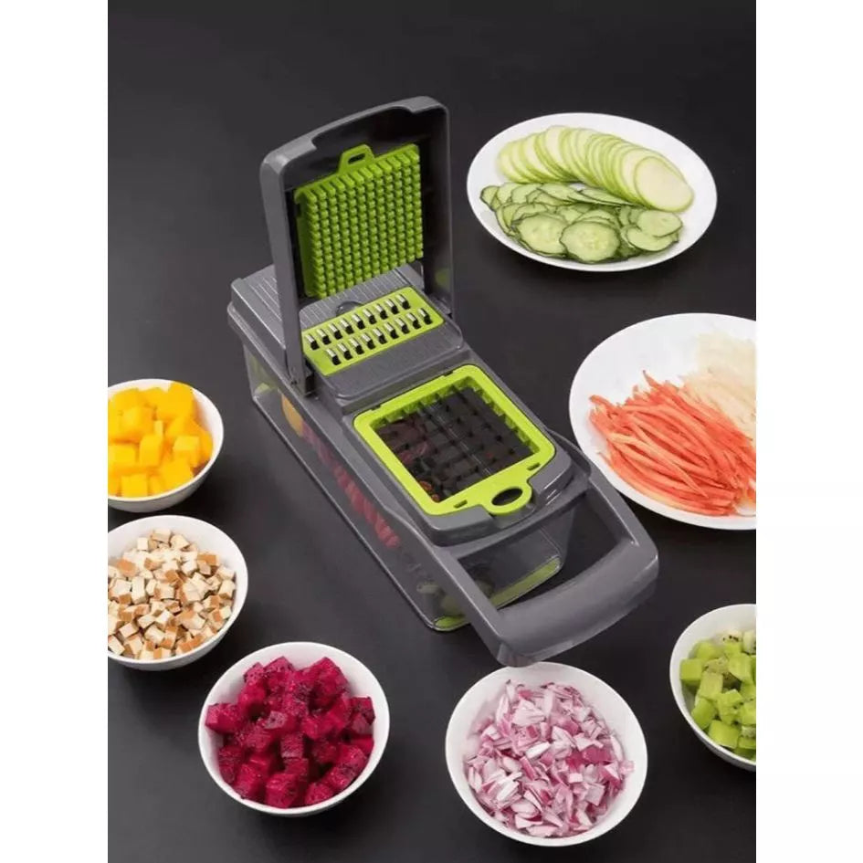 CulinareCut™️ – Cortador Multifuncional Gourmet 16 em 1 para Cozinha