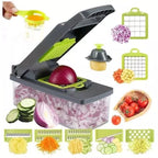 CulinareCut™️ – Cortador Multifuncional Gourmet 16 em 1 para Cozinha