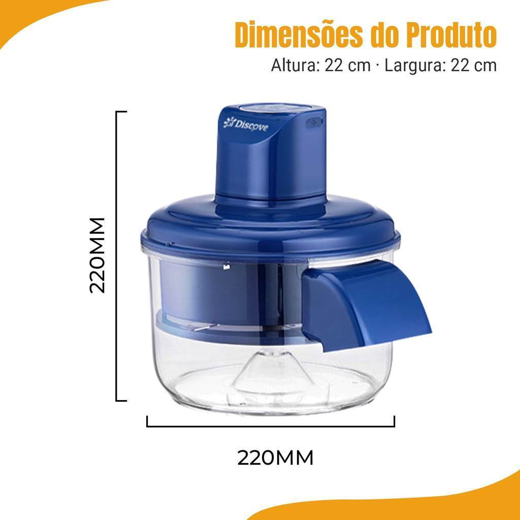 Descascador Elétrico De Alho E Uva Em Aço Inox Automático Prático